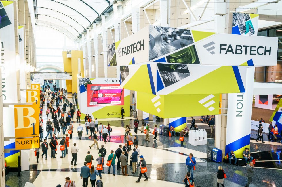 FABTECH announced at Chicago’s McCormick Place in September Welding